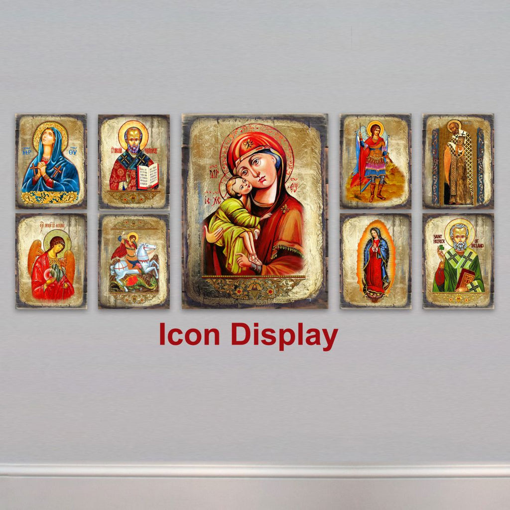 The Last Supper Wooden Gold Plated Religious Christian Sacred Icon - Inspirational Icon Décor - 85070